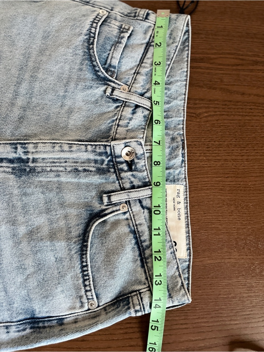 Rag & Bone Hattie Mid-Rise Full Length Jeans new size 26 - Picture 7 of 9